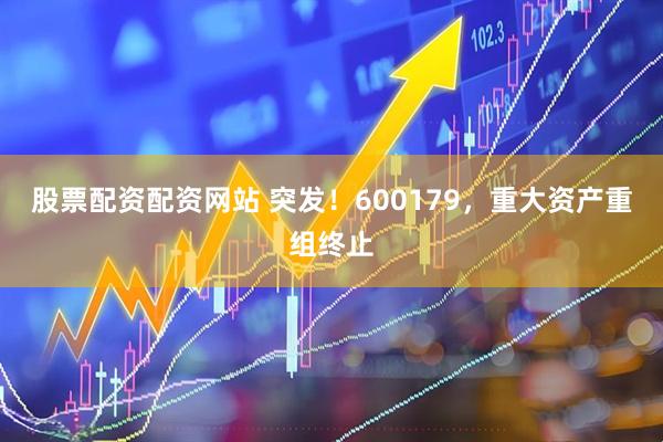 股票配资配资网站 突发！600179，重大资产重组终止